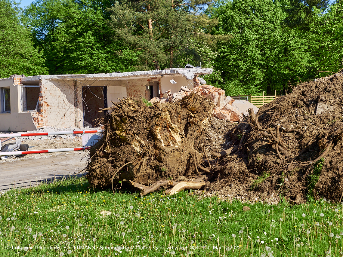 11.05.2022 - Baustelle am Haus für Kinder in Neuperlach